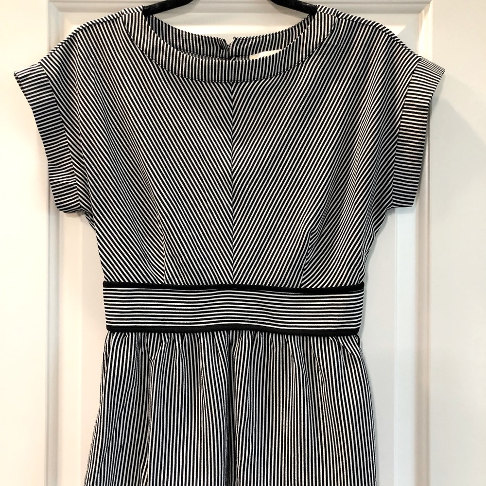 Black & White striped women’s top/blouse